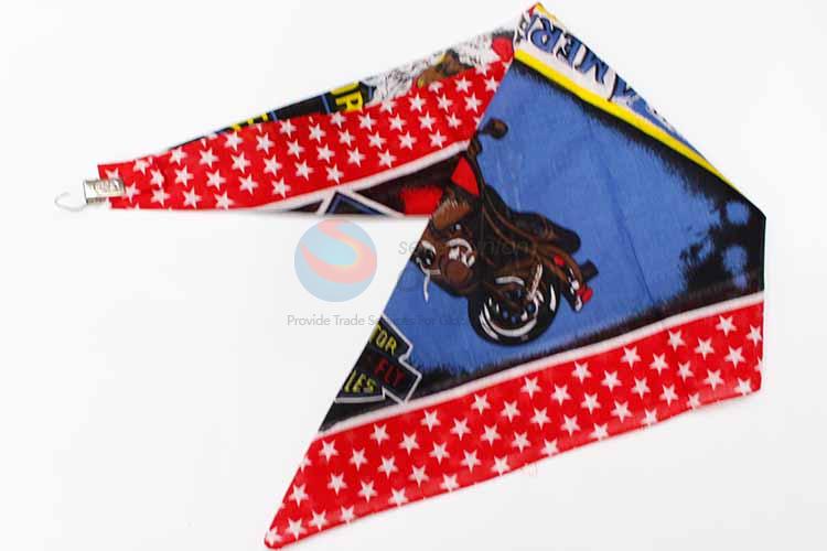 Star Pattern 100% Cotton Printing Head Kerchief Square Bandana