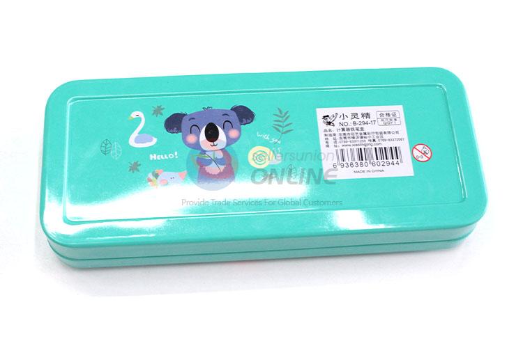 Great Iron Pencil Box with Calculator  for Student