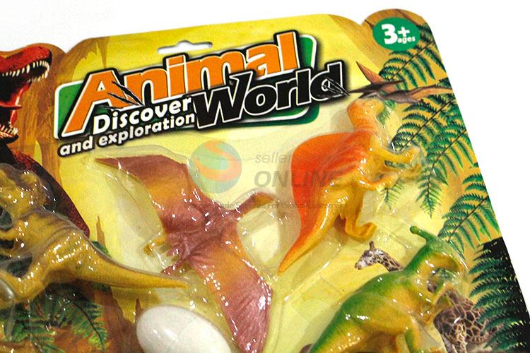 Customized Plastic Dinosaur Animal World Kids Toys