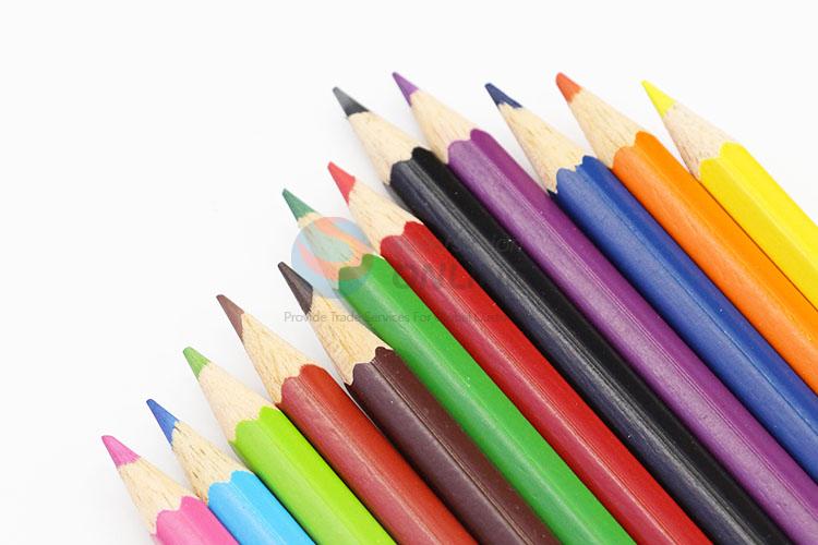 China Supply 12 Colors Colored Pencils Set