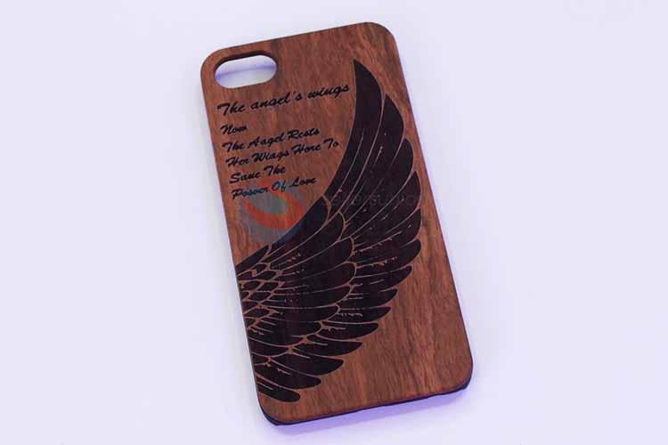 Wing Pattern Wood Mobile Phone Shell Phone Case For iphone6/6 Plus