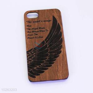 Wing Pattern Wood Mobile Phone Shell Phone Case For iphone6/6 Plus