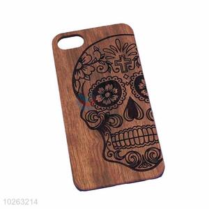 Skull Pattern Wood Mobile Phone Shell Phone Case For iphone6/6 Plus