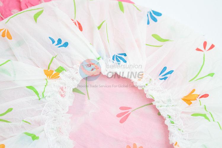 High Quality Lovely Pattern Waterproof Shower Cap