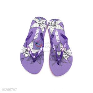 Competitive Price Purple Summer Slippers for Sale