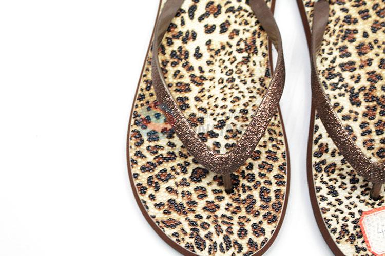 Wholesale Leopard Print Summer Slippers for Sale