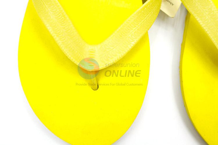 Popular Yellow Summer Slippers for Sale