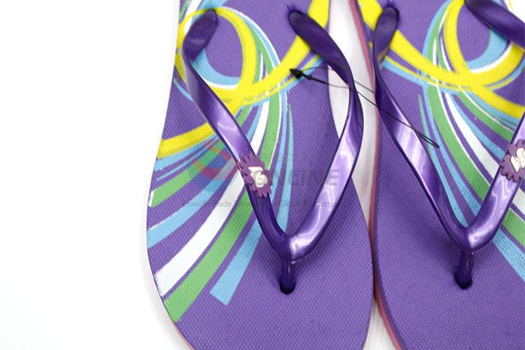 Hot Sale Purple Summer Slippers for Sale