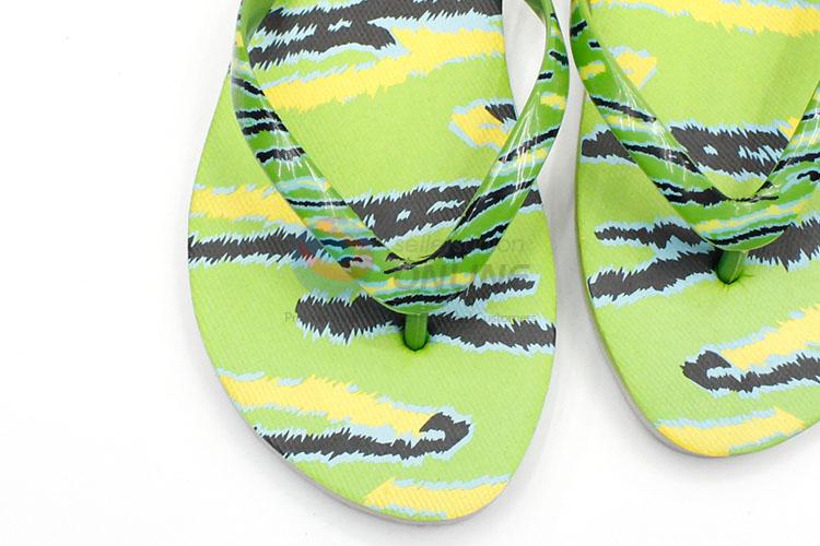 Durable Nice Green Summer Slippers for Sale