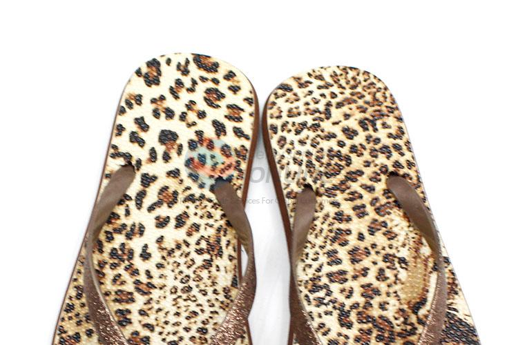 Wholesale Leopard Print Summer Slippers for Sale