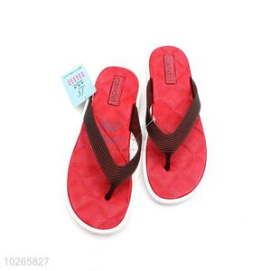 Factory High Quality Red Summer Slippers for Sale