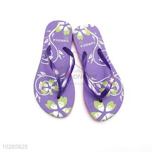 Wholesale Supplies Purple Summer Slippers for Sale