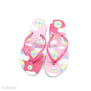 Nice Fire Balloon Printed Summer Slippers for Sale