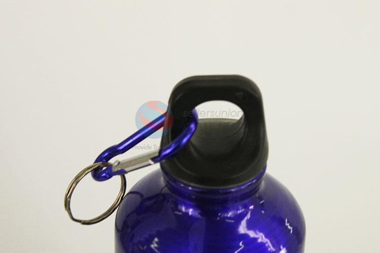 Purple Color Simple Style Sports Water Bottle Mug Cup Flask for Travel Camping Hiking