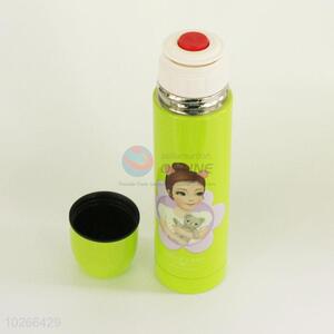 Lovely Cartoon Girl Pattern Portable Water Bottle Water Cup/304 Stainless Steel Vacuum Cup