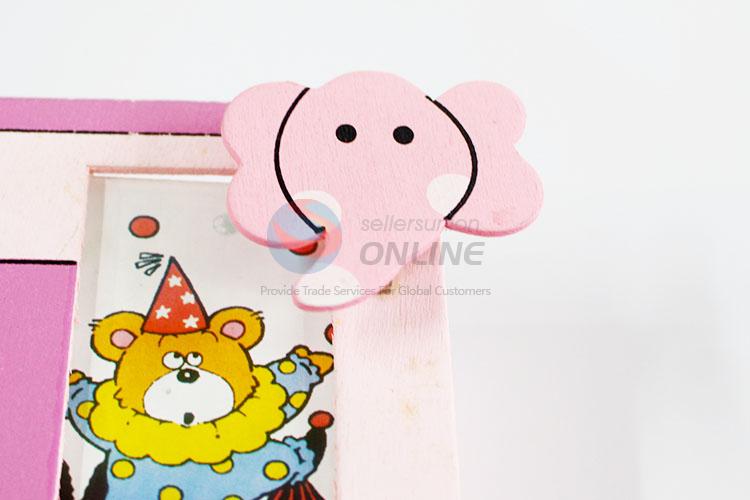 Low Price Cute Cartoon Animals Shaped Mini Wood Pencil Holder