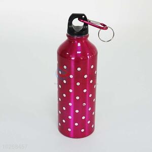 Fashion Women Dots Pattern Aluminum Sports Bottle