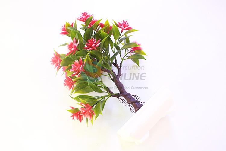 Made in China cheap artificial flower pot/fake potted plant