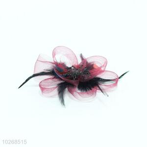 Newly low price beautiful party flower clip