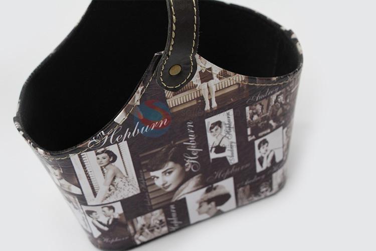 China Factory Audrey Hepburn Pattern Hand Bag