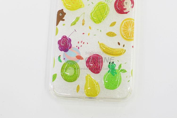 Colorful Fruits Pattern Silicone Mobile Phone Shell for iphone