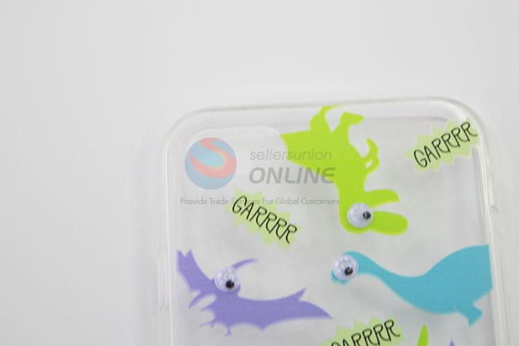 Lovely Cartoon  Dinosaur Design Silicone Mobile Phone Shell for iphone