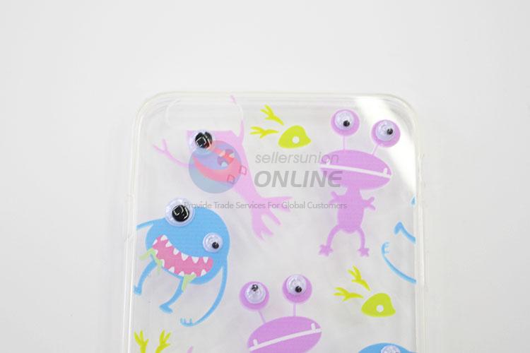 Cute Cartoon Little Monster Pattern Silicone Mobile Phone Shell for iphone