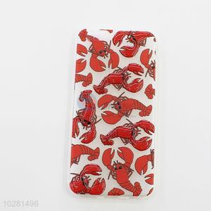 Good Quality Lobster Pattern Silicone Mobile Phone Shell for iphone