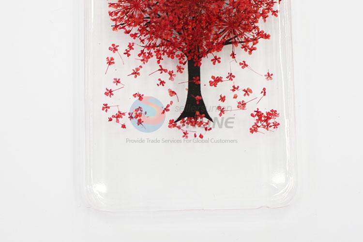 Latest Arrival Red Maple Printed TPU Mobile Phone Shell for iphone