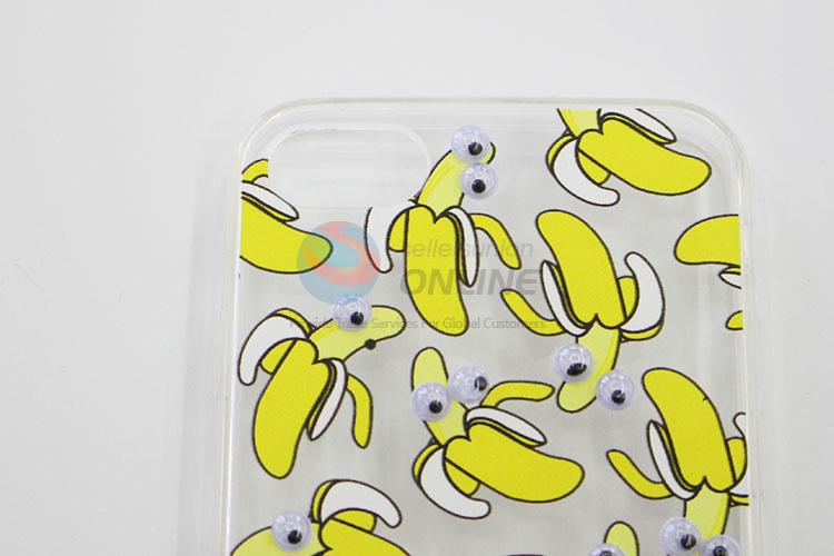 Personalized Cartoon Banana Printed Acrylic Mobile Phone Shell for iphone