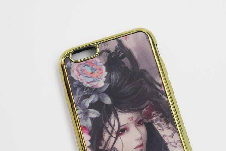 Girl Pattern 3D Phone Accessories Mobile Phone Shell Phone Case For iphone6/6 Plus