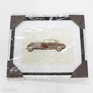 Low Price Vintage Vehicle Pattern Art Decorative Wall Paintings