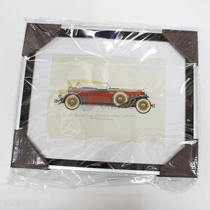 New Arrival Beautiful Vintage Car Printed Oil Painting