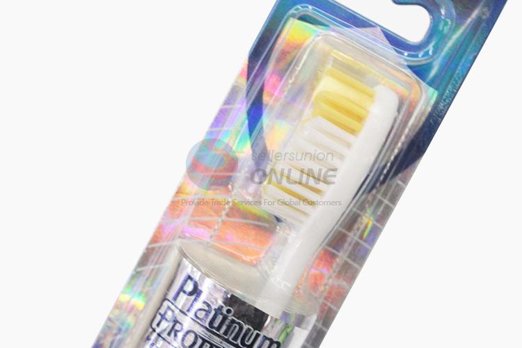 New arrival delicate style soft adult toothbrush