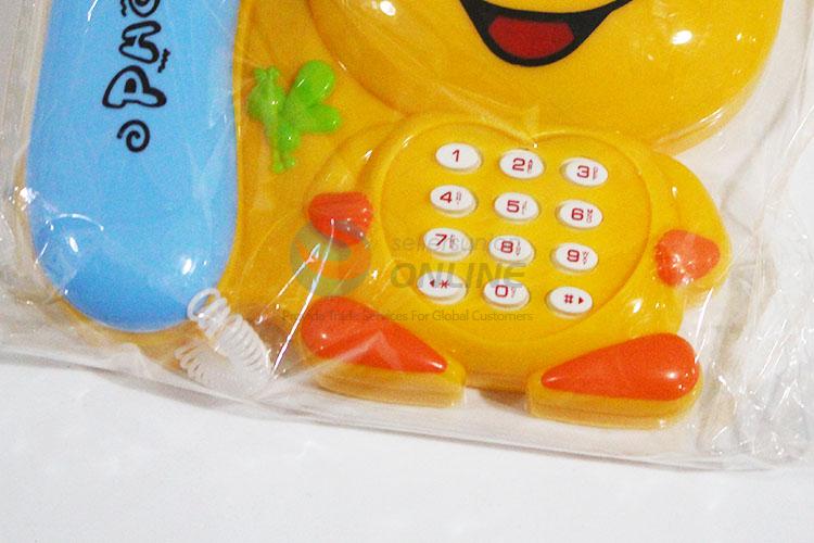 Portable Cute Cartoon Bear Shaped Children Phone Toy Early Education Toys