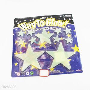 Cheap high sales fashion star shape luminous stickers