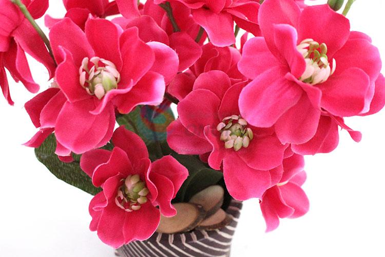 Custom Artificial Flower Bonsai Beautiful Decorative Simulation Flower