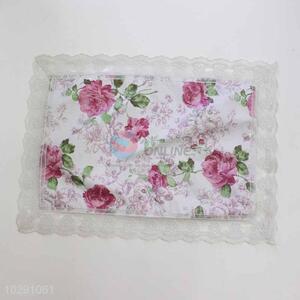 Rose Pattern Easy Clean Table Mat/Placemat for Restaurants