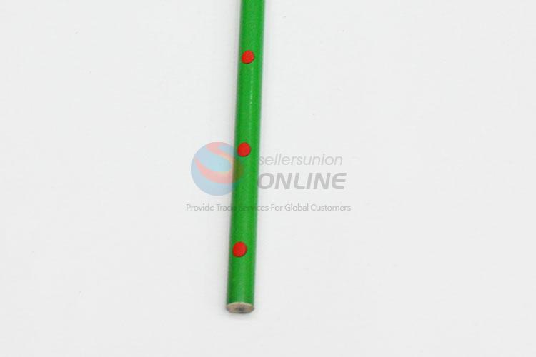 New Hot Selling Silm Green Animal Wooden Pencil