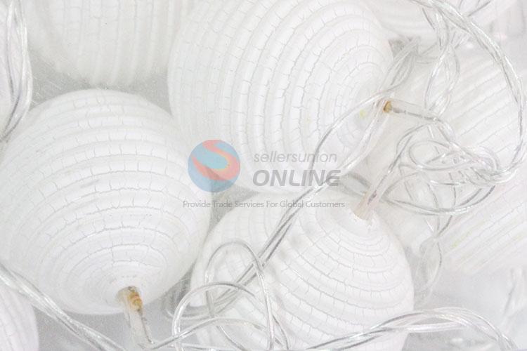 Beautiful White Color Ball Light for Christmas Wedding Party