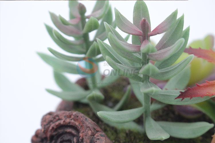 Exquisite artificial succulent plant pot