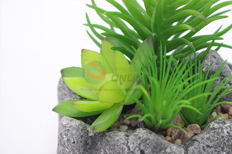 Fashion Design artificial succulent plant pot