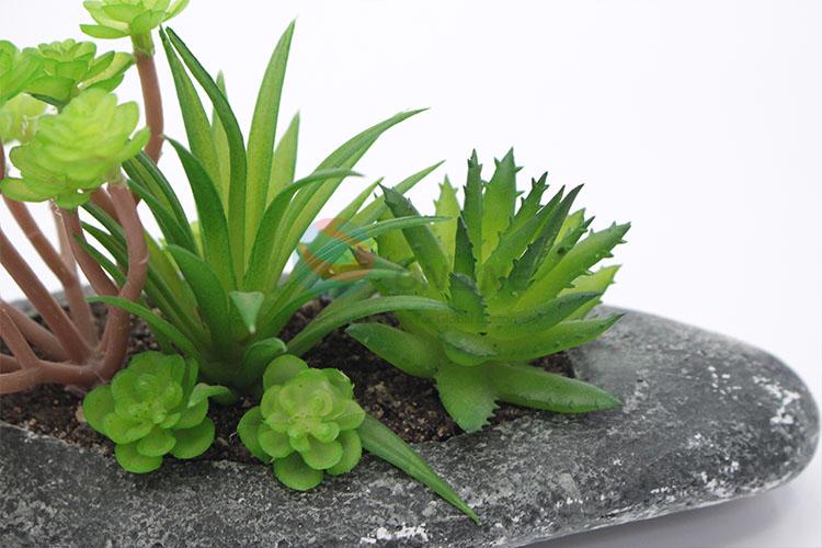 Cool factory price faux succulent plant pot