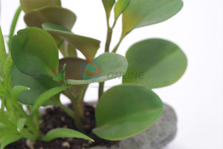 Factory Supply foot shape artificial succulent plant pot