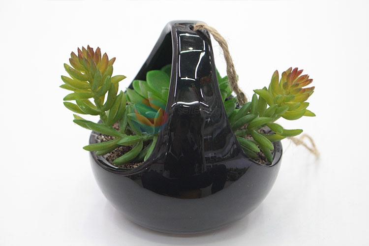 Modern Design Suspensible Artificial Succulent Plants Home Decoration