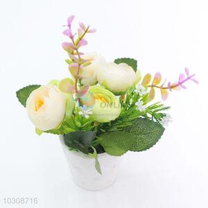 Professional factory artificial flower miniascape for decoration