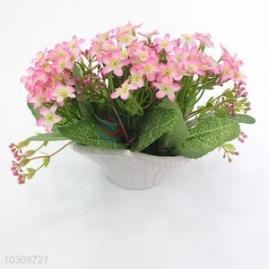 Promotional best fashionable simulation flower bonsai