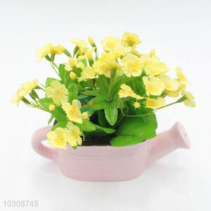 Best selling artificial flower miniascape for decoration