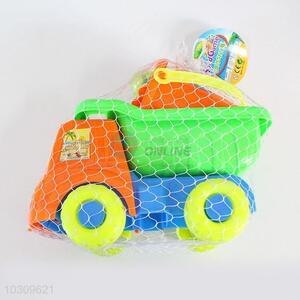 Comfortable car shaped beach toys set for children