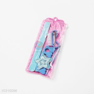 Latest Design Cosmetic Manicure Set Nail File/ Nail Clipper/ Brush